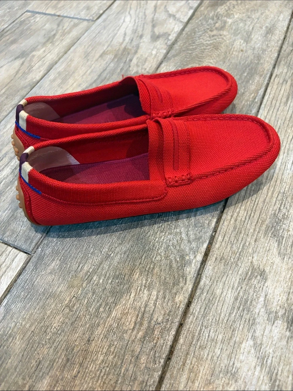 Rothy's The Driver loafers red Women’s size 8.5